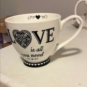 Love Is All You Need White Mug